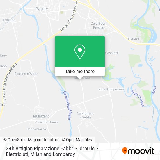 24h Artigian Riparazione Fabbri - Idraulici - Elettricisti map