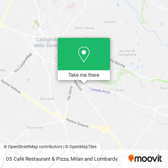 05 Café Restaurant & Pizza map