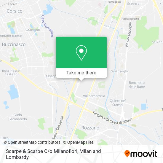 Scarpe & Scarpe C / o Milanofiori map
