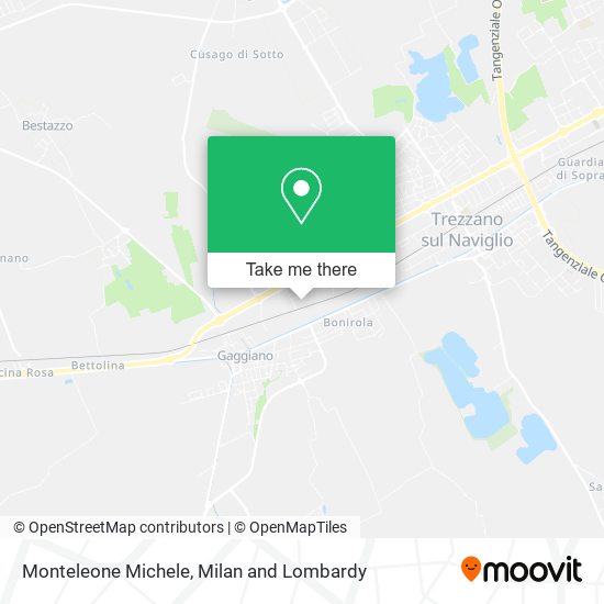 Monteleone Michele map