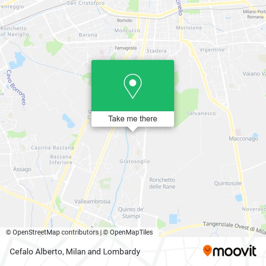 Cefalo Alberto map