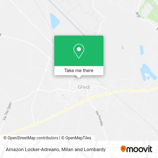 Amazon Locker-Adreano map