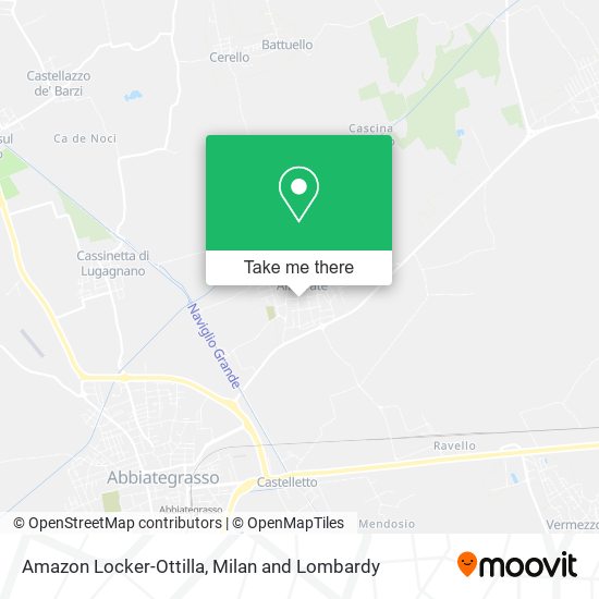 Amazon Locker-Ottilla map