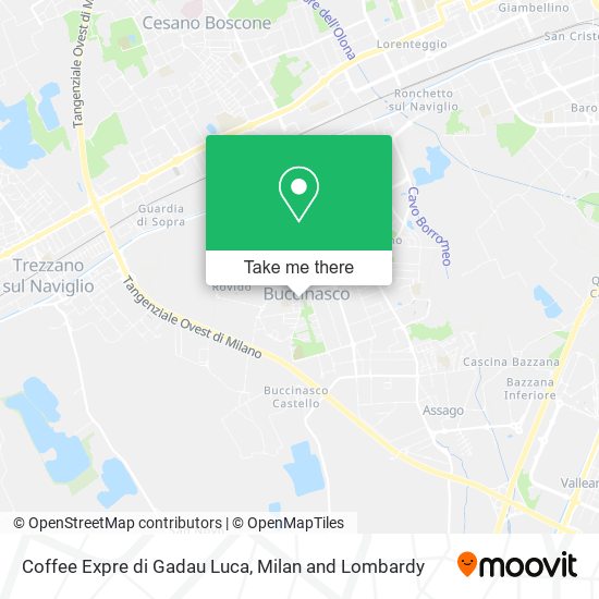 Coffee Expre di Gadau Luca map