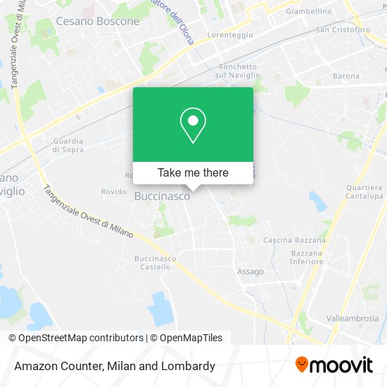 Amazon Counter map