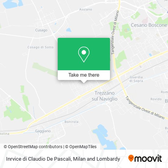 Inrvice di Claudio De Pascali map