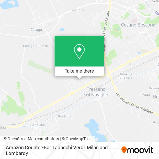 Amazon Counter-Bar Tabacchi Verdi map