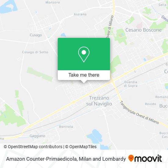Amazon Counter-Primaedicola map