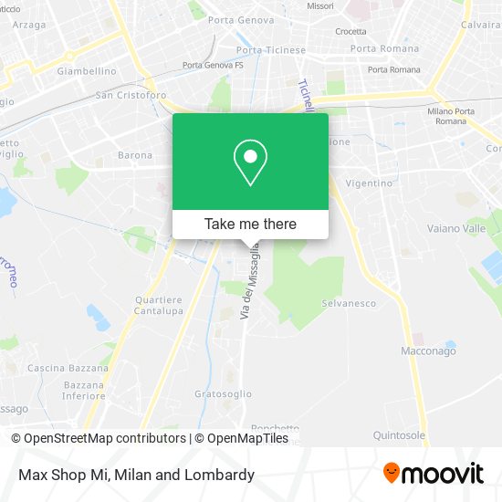 Max Shop Mi map