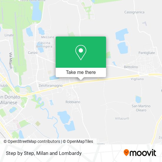 Step by Step map