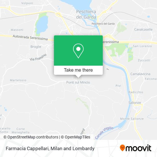 Farmacia Cappellari map