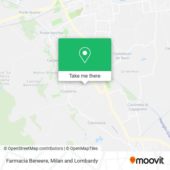 Farmacia Beneere map