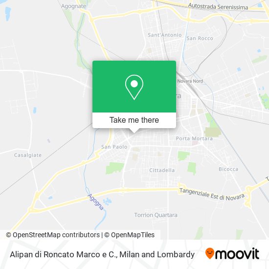 Alipan di Roncato Marco e C. map