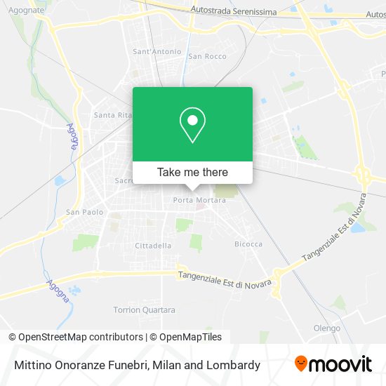Mittino Onoranze Funebri map