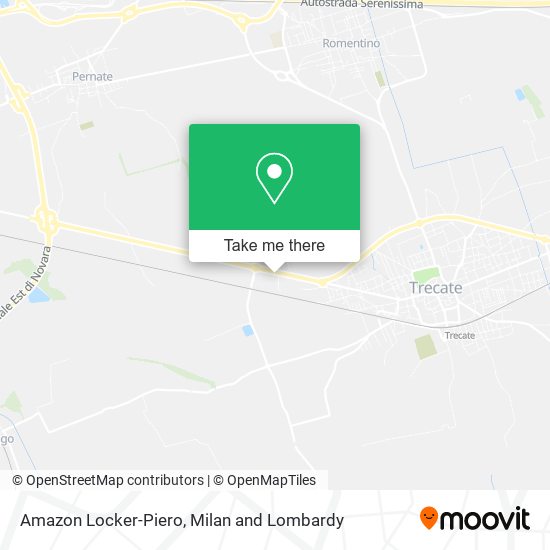 Amazon Locker-Piero map