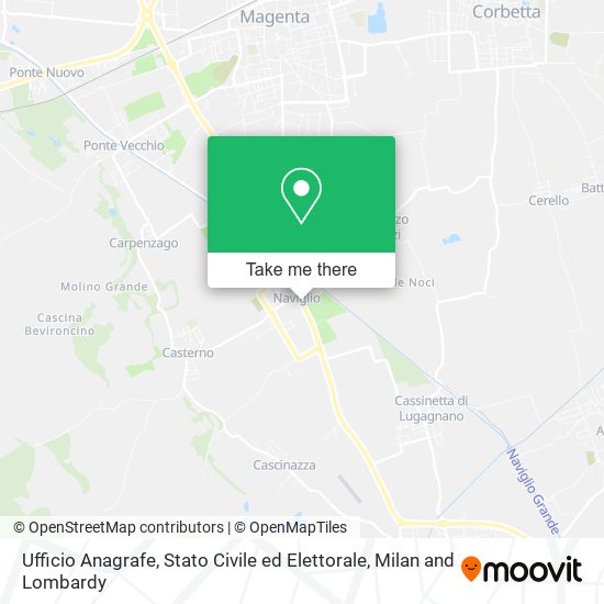 Ufficio Anagrafe, Stato Civile ed Elettorale map
