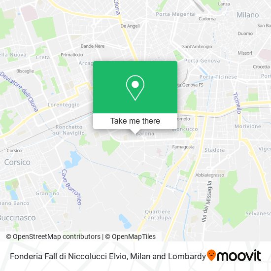 Fonderia Fall di Niccolucci Elvio map