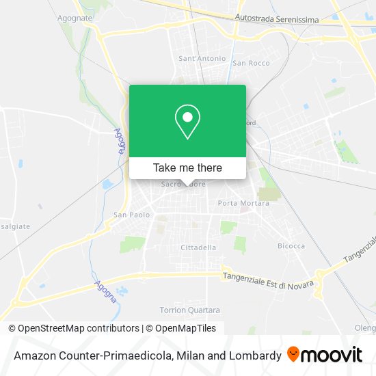 Amazon Counter-Primaedicola map