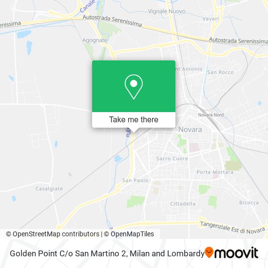 Golden Point C/o San Martino 2 map