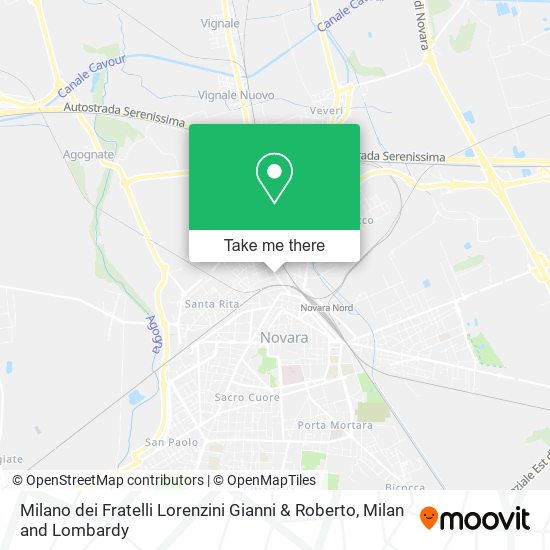Milano dei Fratelli Lorenzini Gianni & Roberto map