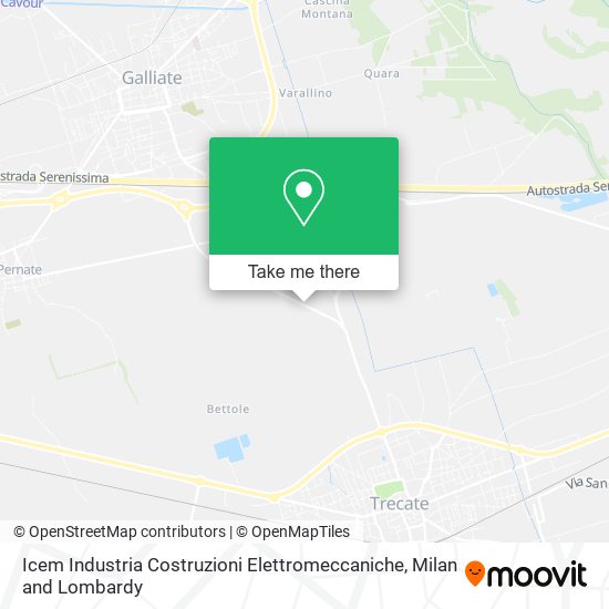 Icem Industria Costruzioni Elettromeccaniche map