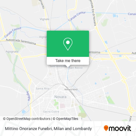 Mittino Onoranze Funebri map