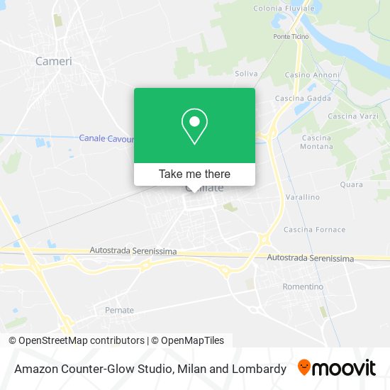 Amazon Counter-Glow Studio map