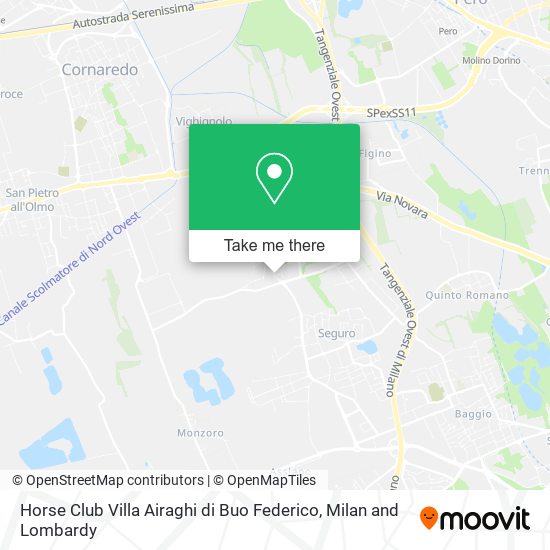 Horse Club Villa Airaghi di Buo Federico map