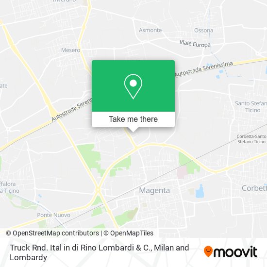 Truck Rnd. Ital in di Rino Lombardi & C. map