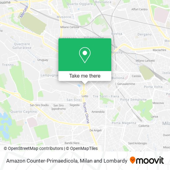 Amazon Counter-Primaedicola map