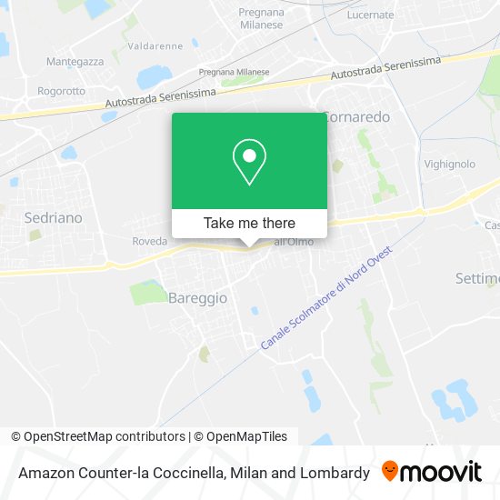 Amazon Counter-la Coccinella map