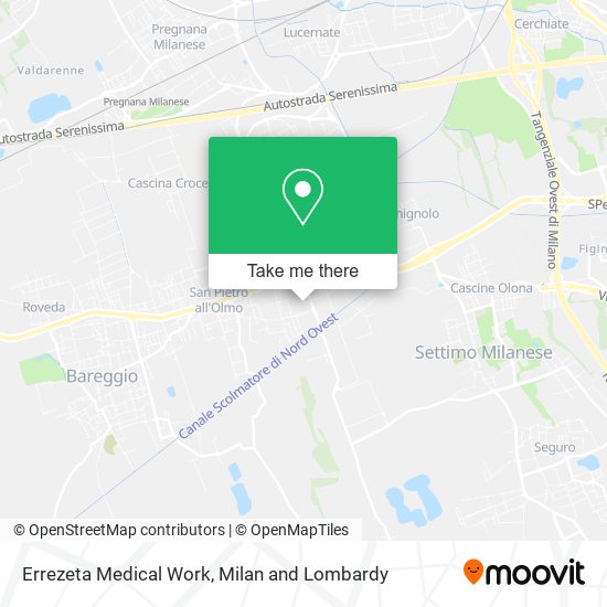 Errezeta Medical Work map