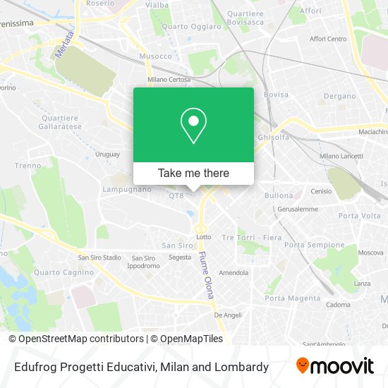 Edufrog Progetti Educativi map