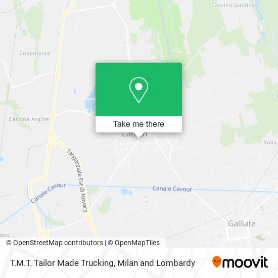 T.M.T. Tailor Made Trucking map