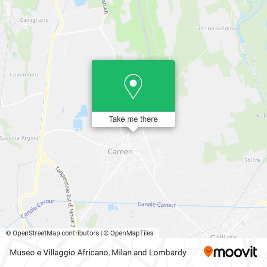 Museo e Villaggio Africano map