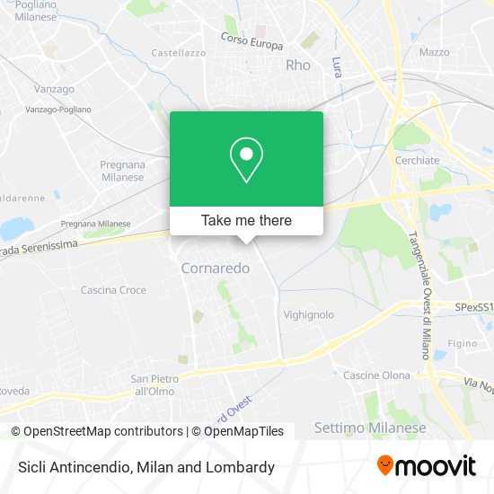 Sicli Antincendio map