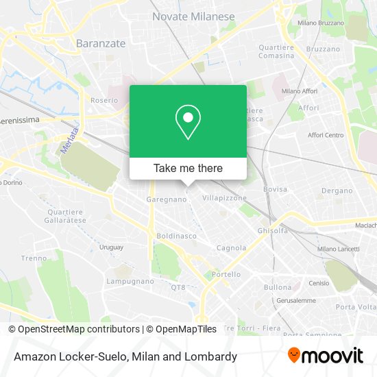 Amazon Locker-Suelo map