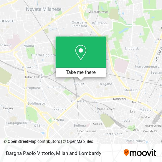 Bargna Paolo Vittorio map
