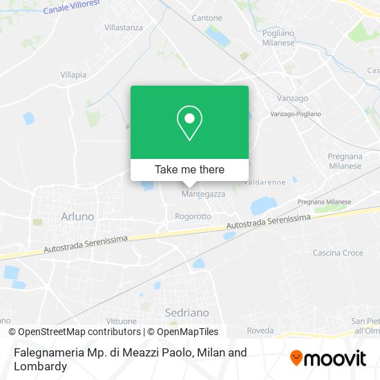 Falegnameria Mp. di Meazzi Paolo map