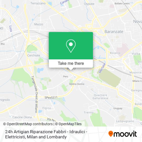 24h Artigian Riparazione Fabbri - Idraulici - Elettricisti map