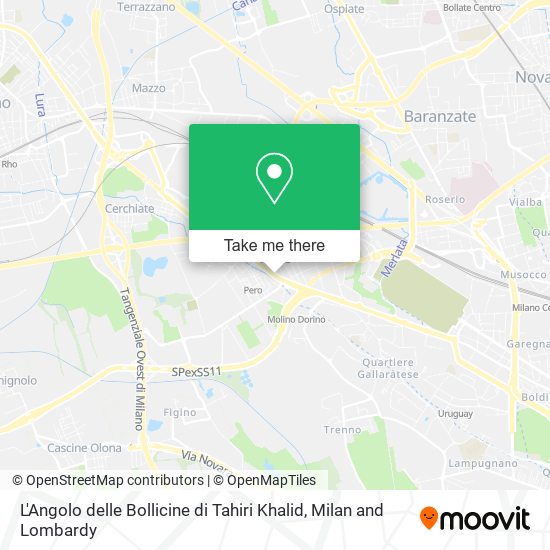 L'Angolo delle Bollicine di Tahiri Khalid map