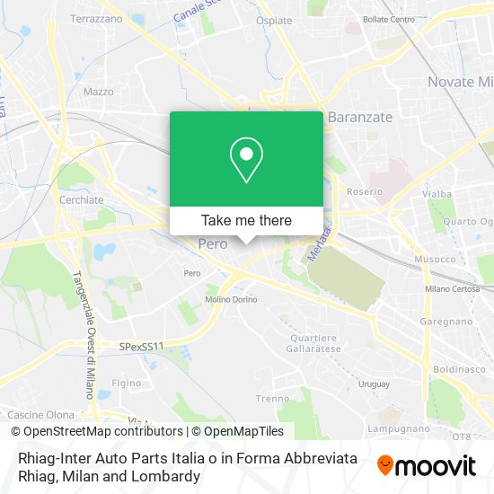 Rhiag-Inter Auto Parts Italia o in Forma Abbreviata Rhiag map