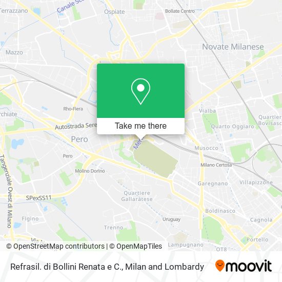 Refrasil. di Bollini Renata e C. map