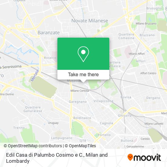 Edil Casa di Palumbo Cosimo e C. map