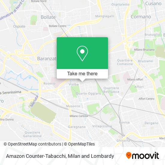 Amazon Counter-Tabacchi map