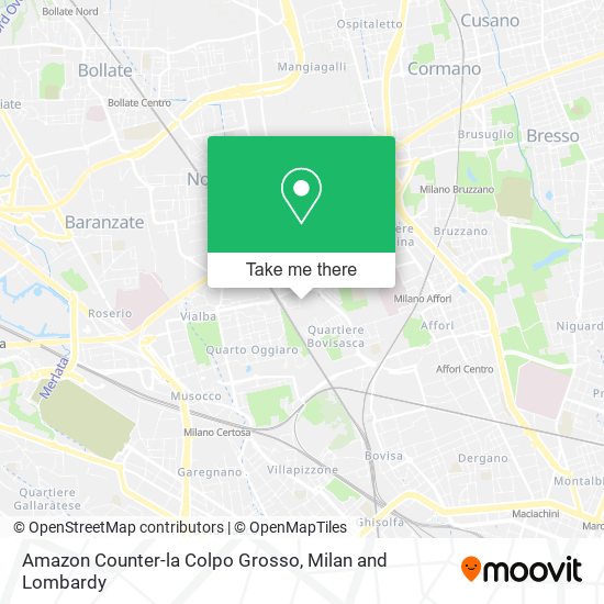 Amazon Counter-la Colpo Grosso map
