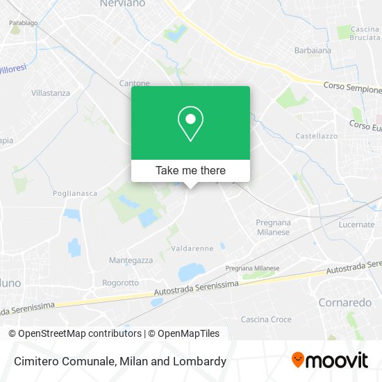 Cimitero Comunale map