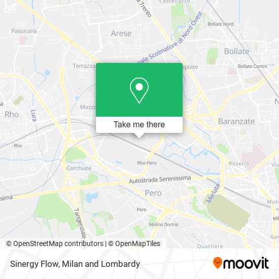 Sinergy Flow map