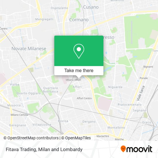 Fitava Trading map