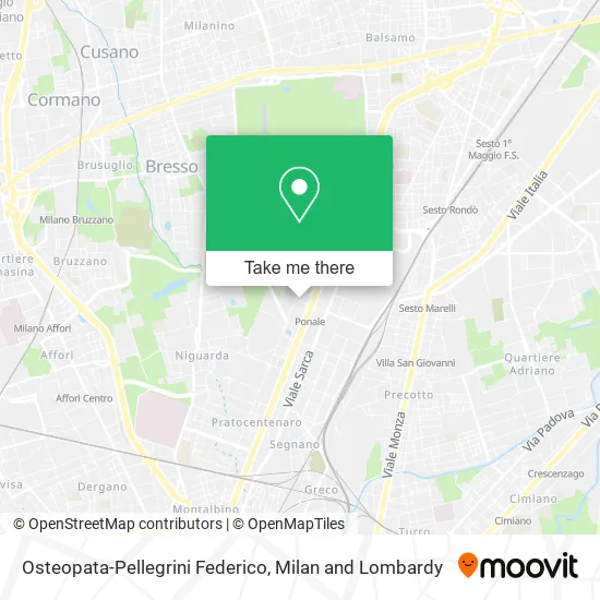Osteopata-Pellegrini Federico map